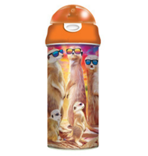 Obrázek z Láhev na pití 3D - surikaty, 500ml (6) 